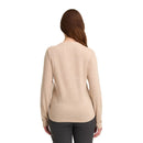 Polera Manga Larga ajustable Mujer Beige